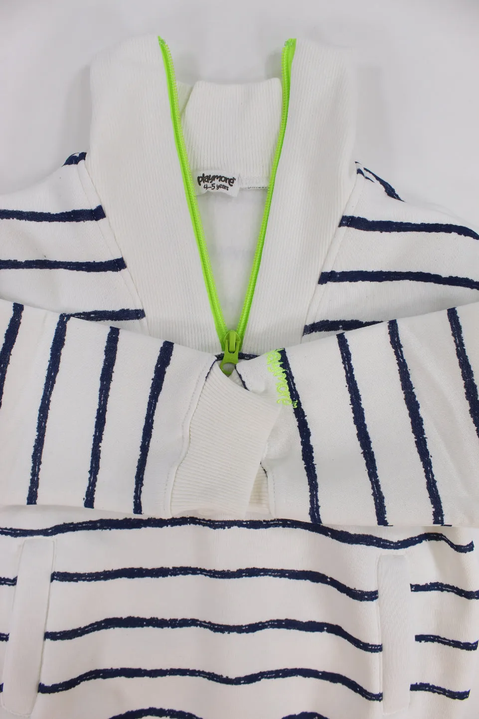Unisex Striped Long-Sleeved Youth Sweatshirt